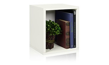 TEKLİ KÜP DUVAR RAFI BEYAZ