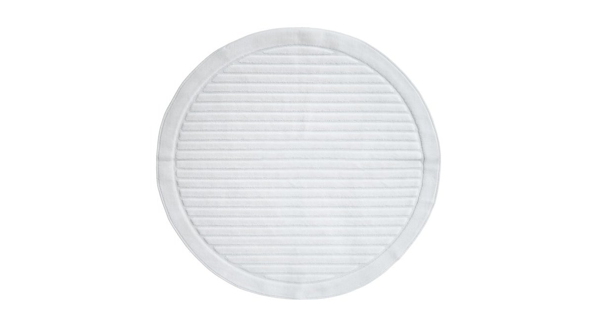 ALANUR MİKONOS COTTON HALI KREM YUVARLAK HALI 120X120 CM FİYATI Vivense