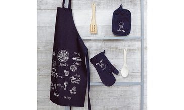 MARİE CLAİRE ÖNLÜK SET MENU PAMUKLU ÜÇLÜ SET JEAN