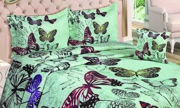 KELEBEK YATAK ÖRTÜSÜ