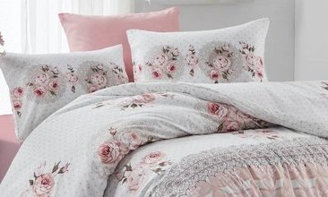 BRİLLANT % 100 PAMUK NEVRESİM TAKIMI ÇİFT KİŞİLİK BELLA PUDRA