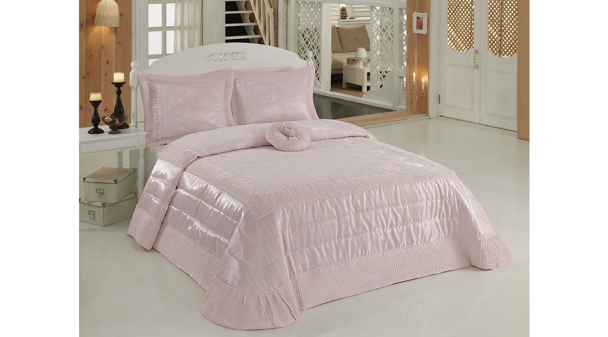 SEDA YATAK ÖRTÜSÜ PUDRA FİYATI Vivense SEDA YATAK ÖRTÜSÜ PUDRA FİYATI Vivense