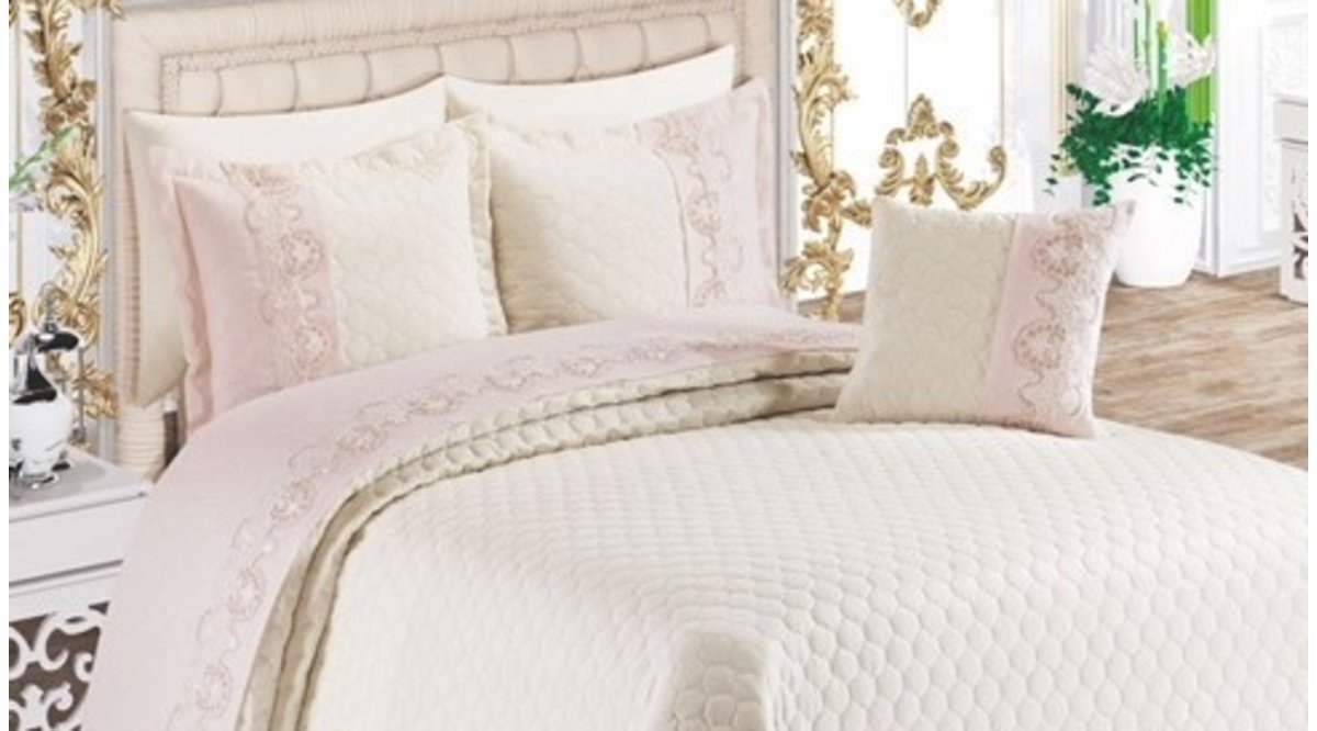 SEDEF YATAK ÖRTÜSÜ KREM FİYATI Vivense SEDEF YATAK ÖRTÜSÜ KREM FİYATI Vivense