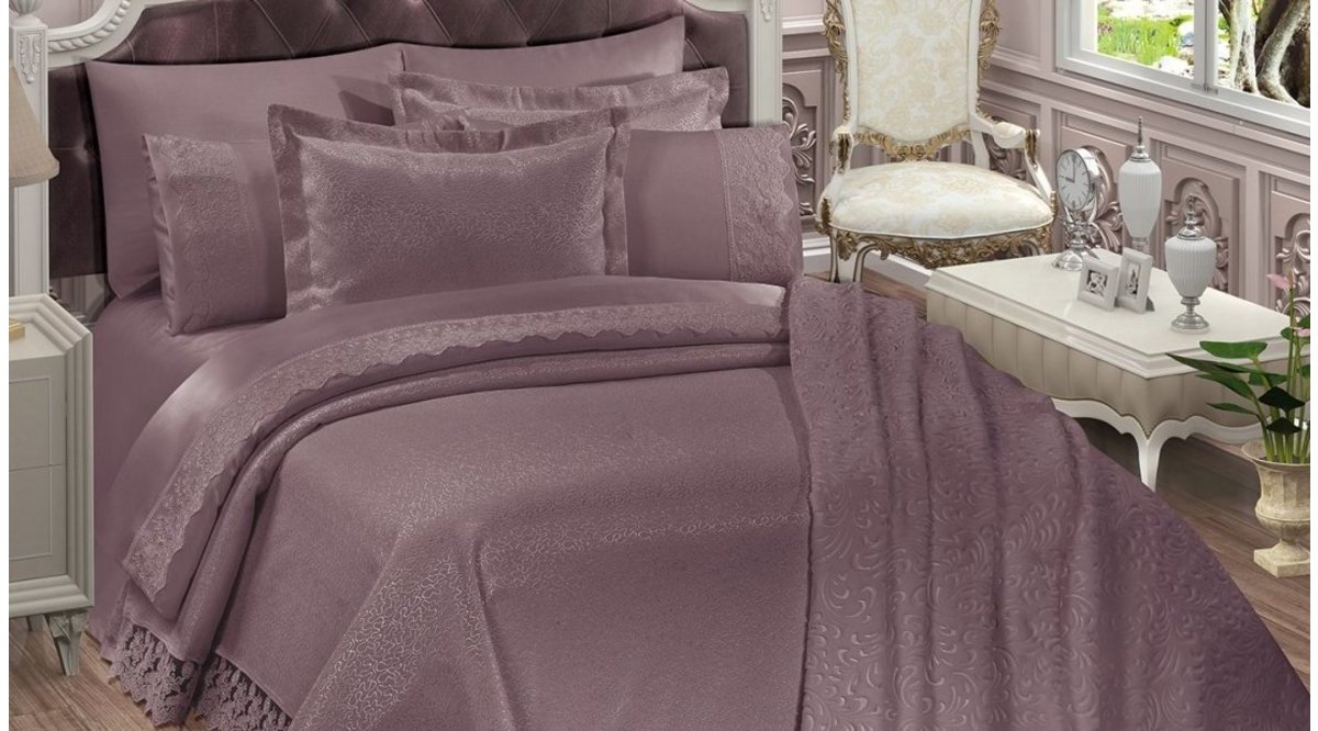 AÇELYA EVLİLİK SETİ SETİ 10 PCS MÜRDÜM FİYATI Vivense