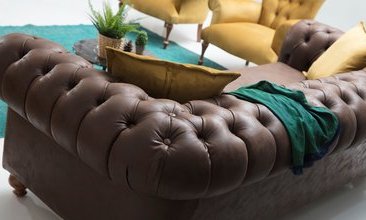 SOHO ÜÇLÜ KANEPE KAHVERENGİ