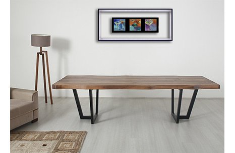 HUGE DOĞAL AĞAÇ MASA