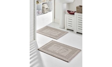 AYAKİZİ BUKLE BANYO PASPASI KREM