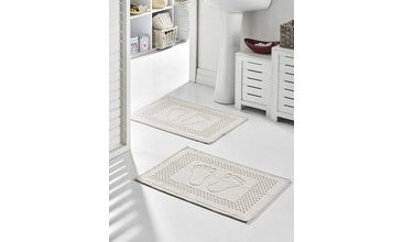 AYAKİZİ BUKLE BANYO PASPASI KREM