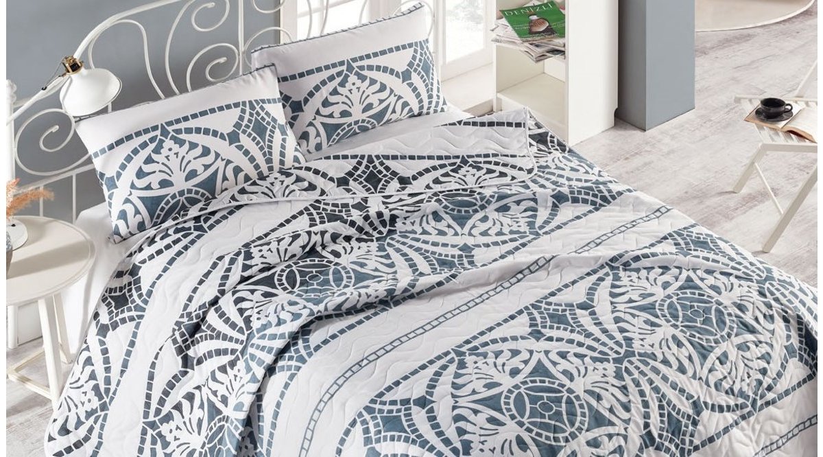 KAPİTONE YATAK ÖRTÜSÜ SETİ MARBLE GRİ FİYATI Vivense KAPİTONE YATAK ÖRTÜSÜ SETİ MARBLE GRİ FİYATI Vivense