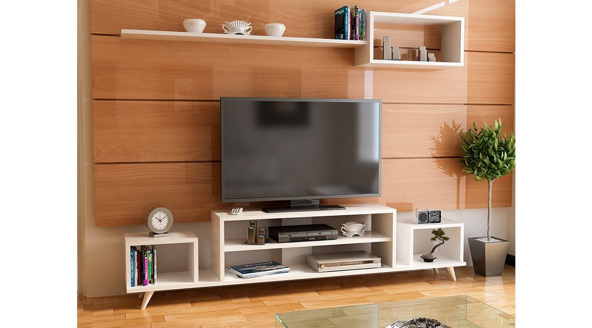 SPACE DUVAR RAFLI TV ÜNİTESİ FİYATI Vivense