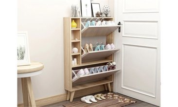 BİZDENEVE NİSH ÖZEL TASARIM MDF KAPI ÖNÜ AYAKKABILIK