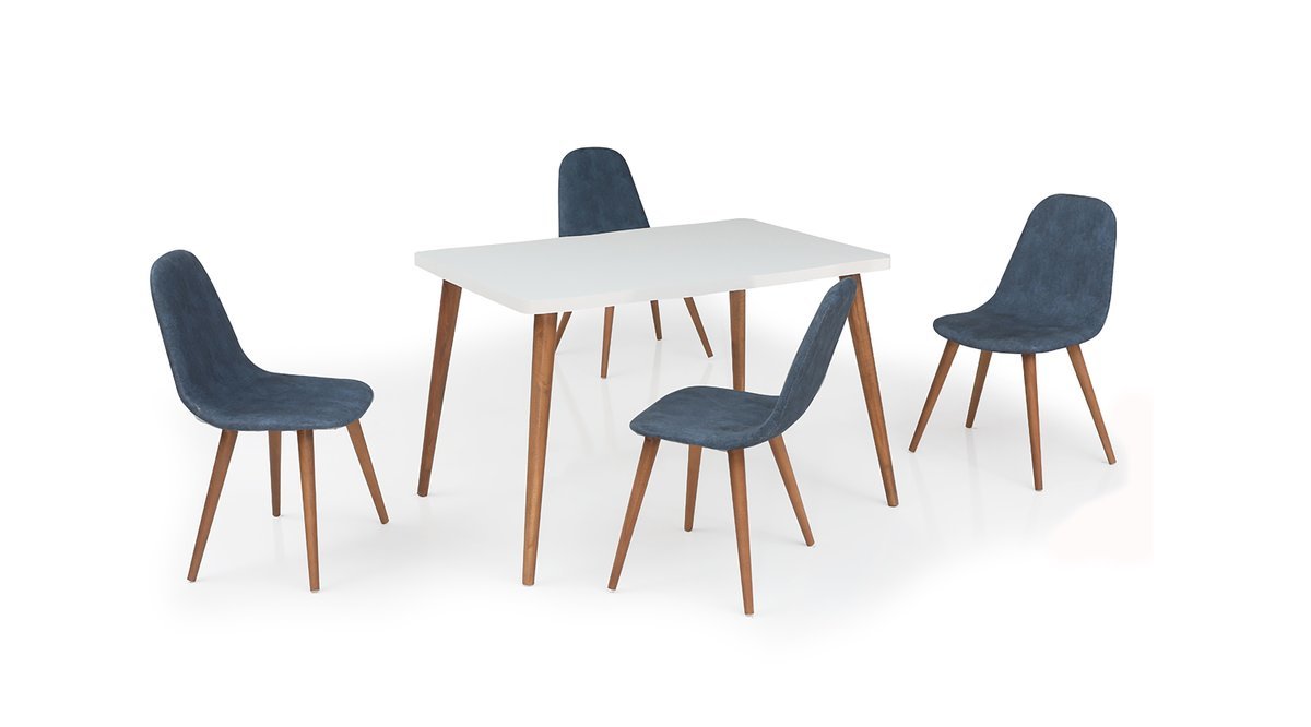 EVDEMO ELDA 4 KİŞİLİK MUTFAK MASA SANDALYE TAKIMI BEYAZ EVDEMO ELDA 4 KİŞİLİK MUTFAK MASA SANDALYE TAKIMI BEYAZ