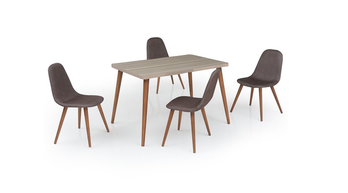 EVDEMO ELDA 4 KİŞİLİK MUTFAK MASA SANDALYE TAKIMI CORDOBA EVDEMO ELDA 4 KİŞİLİK MUTFAK MASA SANDALYE TAKIMI CORDOBA