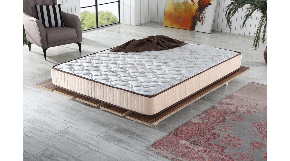 EVDEMO FULL ORTOPEDİK 26 CM BAMBU YAYLI YATAK FİYATI Vivense