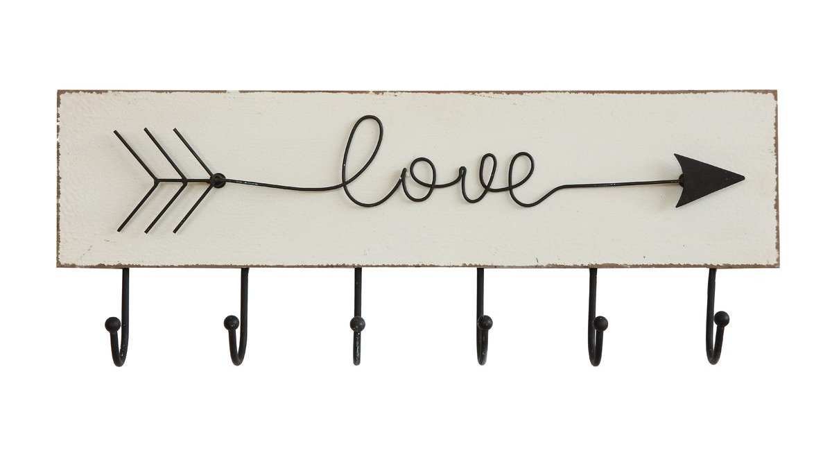JİLLİAN METAL LOVE MOTİFLİ DUVAR ASKILIĞI FİYATI Vivense