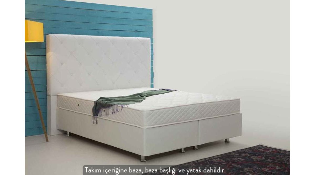 COMFORT BAZA BAŞLIK YATAK SETİ ÇİFT KİŞİLİK FİYATI Vivense