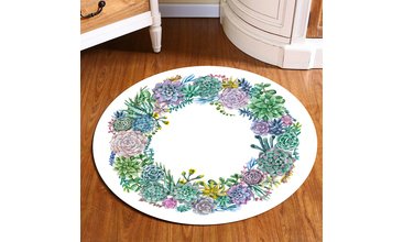 VERENO YUVARLAK DEKORATİF HALI 120X120