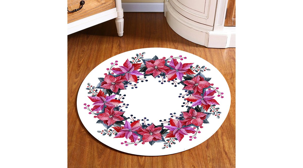 CRATOS YUVARLAK DEKORATİF HALI 120X120 FİYATI Vivense