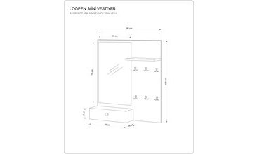 LOOPEN MİNİ VESTİYER