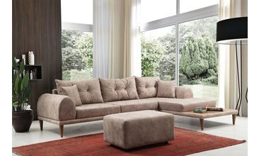 BERİL KÖŞE KOLTUK KUM BEJİ