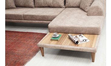 BERİL KÖŞE KOLTUK KUM BEJİ