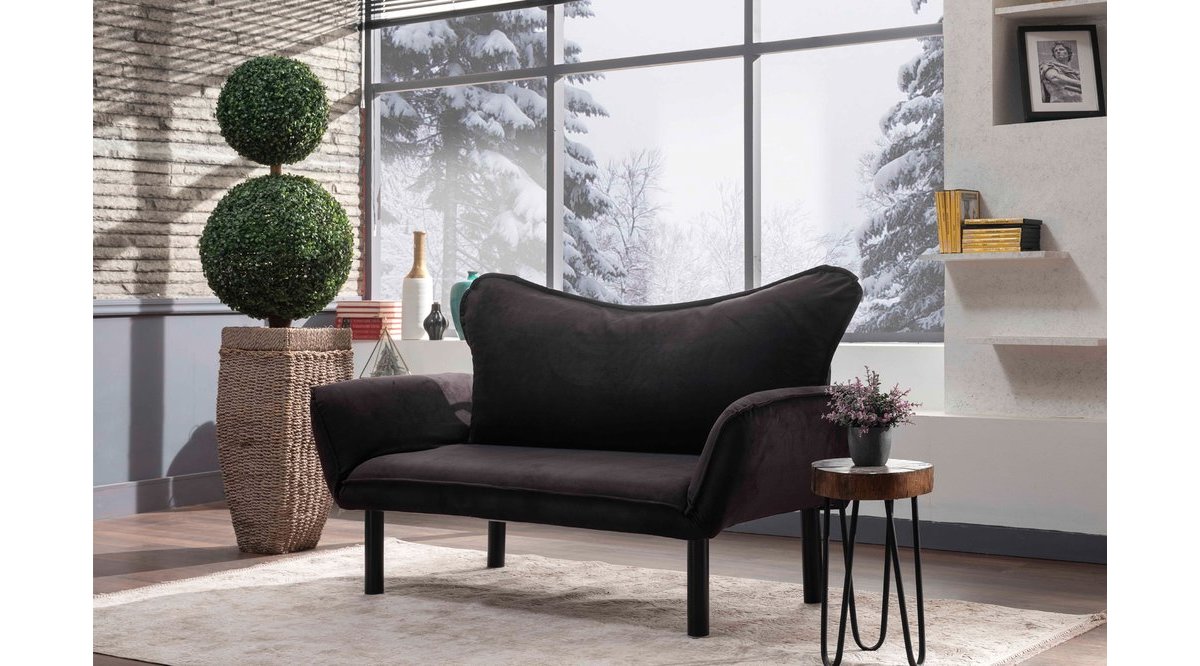 PAFU CHATTO İKİLİ KANEPE SİYAH FİYATI Vivense PAFU CHATTO İKİLİ KANEPE SİYAH FİYATI Vivense