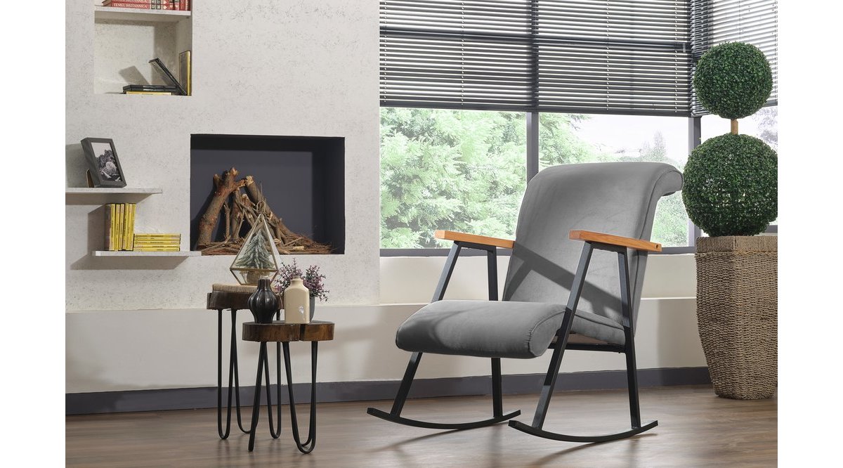 PAFU YOKA SALLANAN SANDALYE GRİ FİYATI Vivense