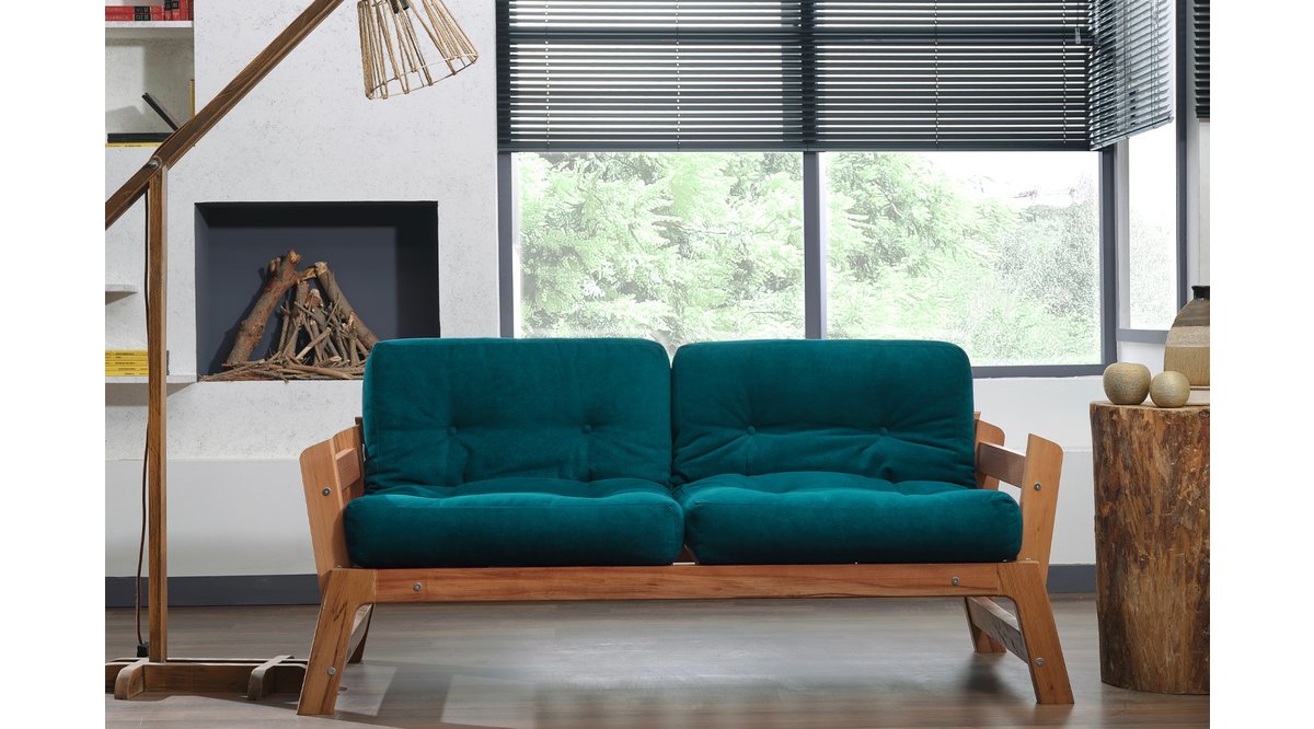 PAFU MORİ İKİLİ AHŞAP KANEPE PETROL FİYATI Vivense