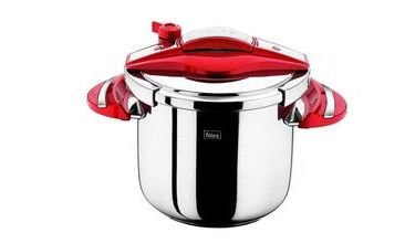 FALEZ TWİST COOK DÜDÜKLÜ TENCERE KIRMIZI 5 LT