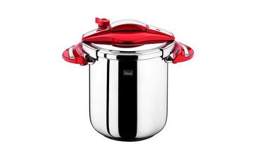 FALEZ TWİST COOK DÜDÜKLÜ TENCERE KIRMIZI 5 LT