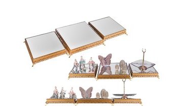 JARDİNYER ÜÇLÜ SET ALTIN