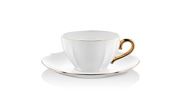 KOLEKSİYON POEM ALTILI ÇAY FİNCANI SETİ ALTIN