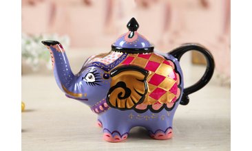 FİL ŞEKİLLİ PORSELEN DEMLİK 4