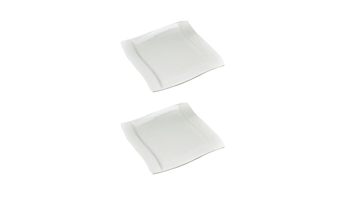 YGC PORSELEN İKİLİ PASTA SUNUM TABAĞI SETİ S 21 CM FİYATI Vivense