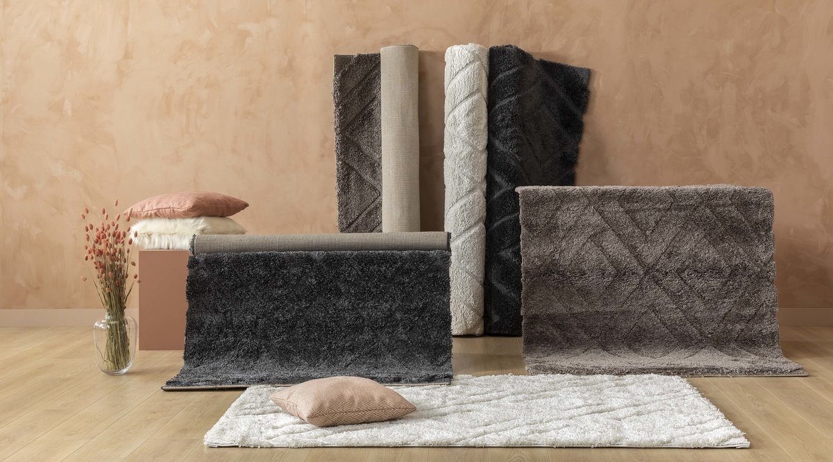 LUCCA HALI ANTRASİT 160X230 FİYATI Vivense