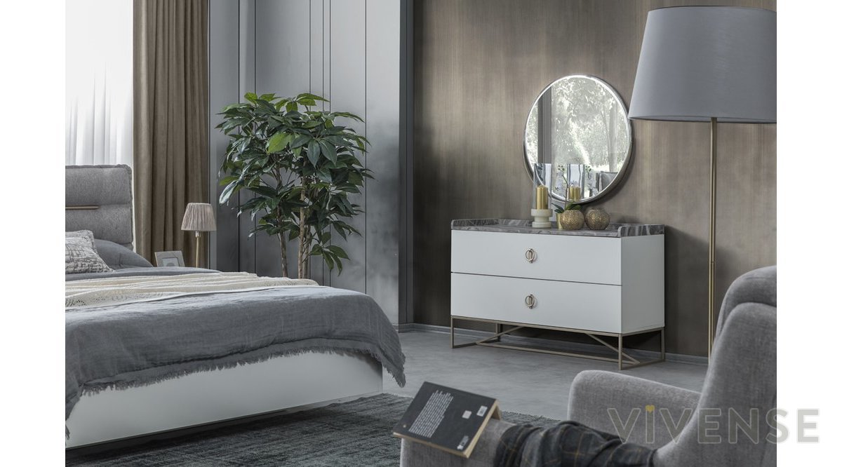 LOFT GOLD YATAK ODASI TAKIMI FİYATI Vivense
