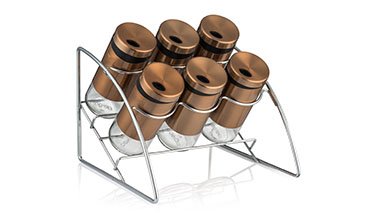 STANDLI ALTILI BAHARAT TAKIMI BRONZ