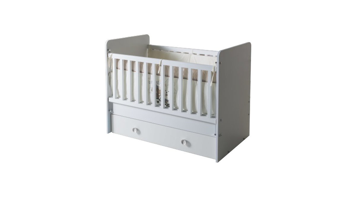 LATTE WHİTE SALLANIR BEŞİKLİ BEBEK ODASI TAKIMI FİYATI
