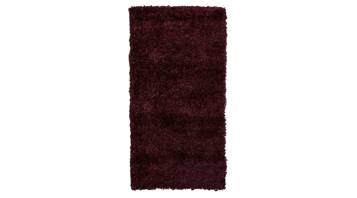 SHAGGY HALI 80X150 BORDO FİYATI Vivense