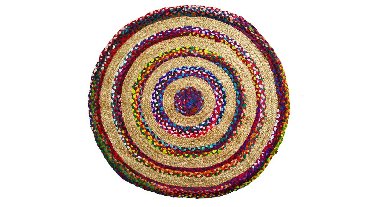 BOLERO JÜT HALI Y32203 YUVARLAK ÇOK RENKLİ FİYATI Vivense