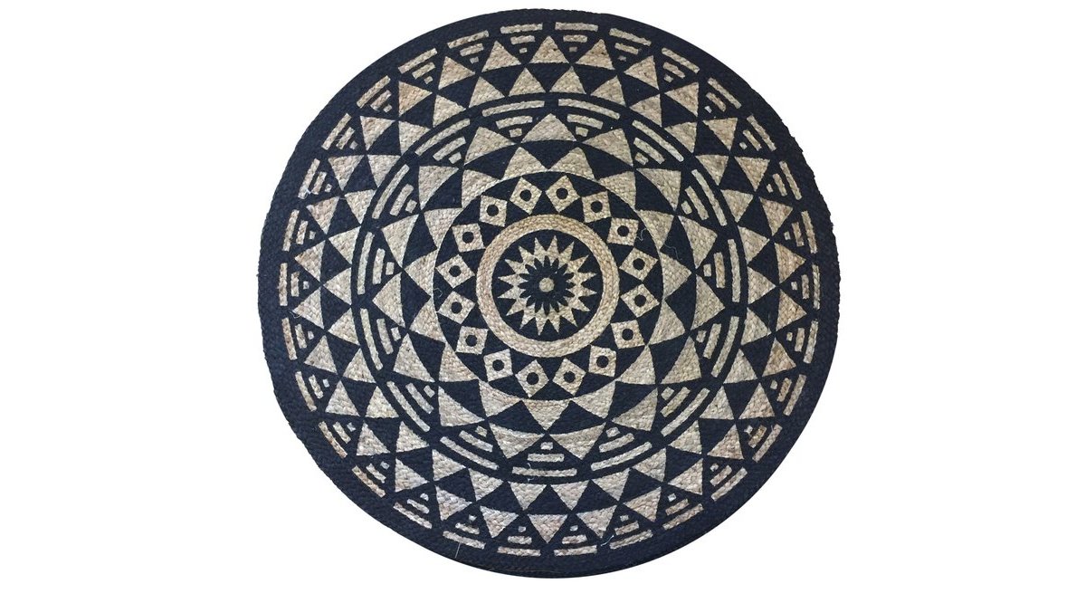 BOLERO JUT ÖRGÜ HALI P02 120X120 CM FİYATI Vivense