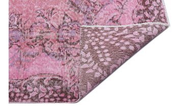 EL DOKUMA YÜNLÜ TÜRK VİNTAGE HALI 1574 164X272