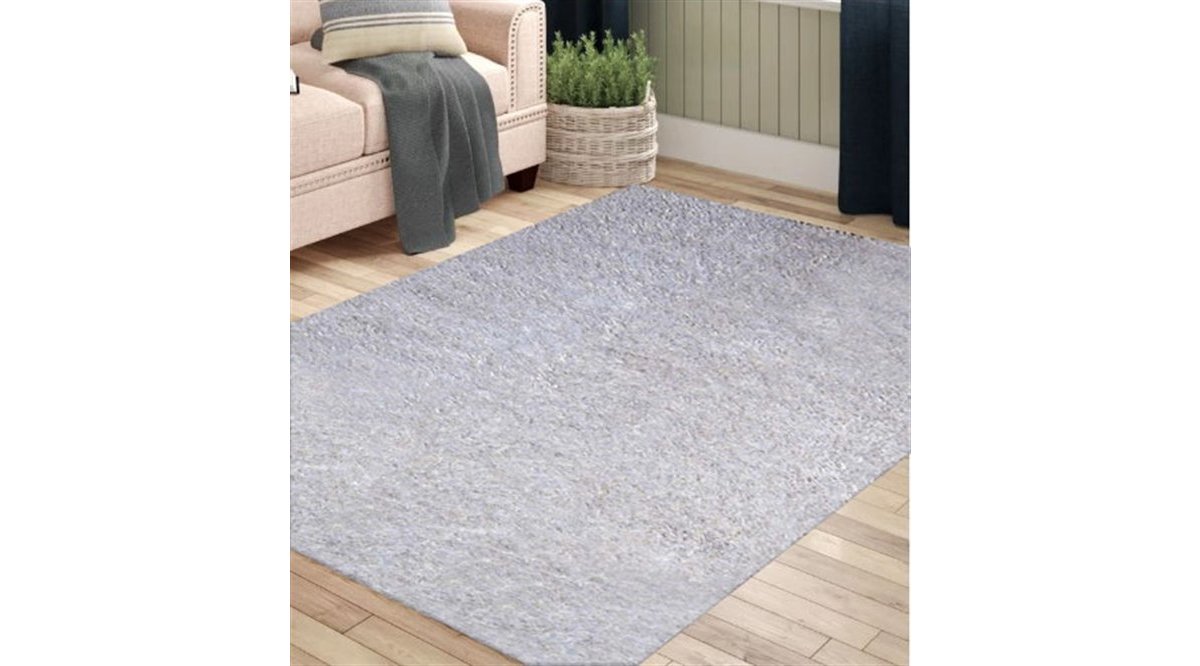 FLY MİX WHİTE EL DOKUMA SHAGGY HALI 140X200 FİYATI Vivense