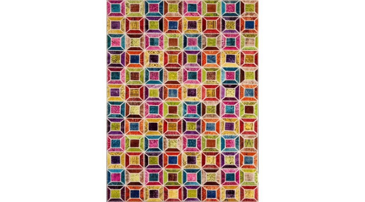 KONYA MULTİ PATCHWORK HALI 250X350 FİYATI Vivense
