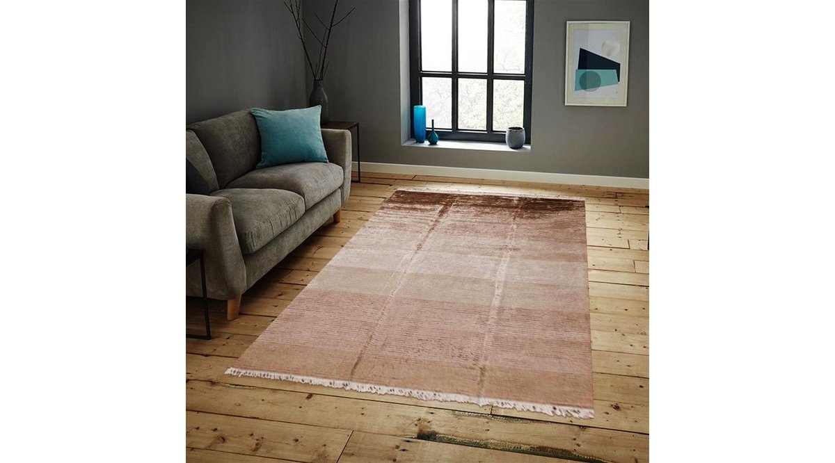 NEWLİNE KRS STRİPE BROWN EL DOKUMA HALI FİYATI Vivense