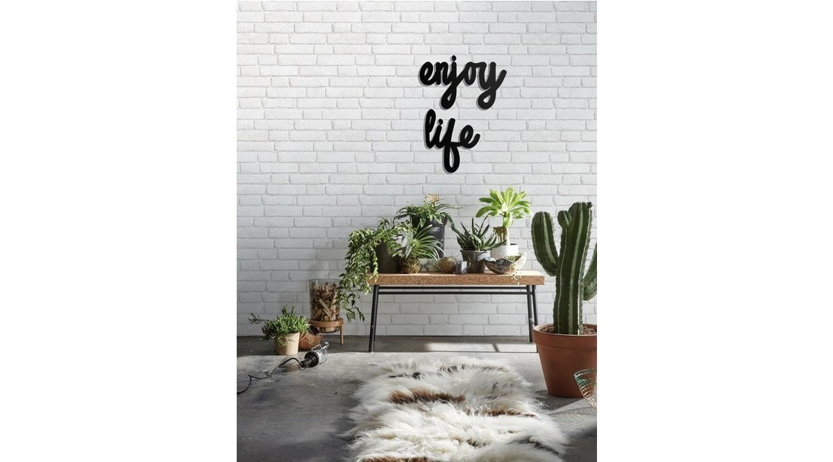 ENJOY LİFE DUVAR YAZISI FİYATI Vivense