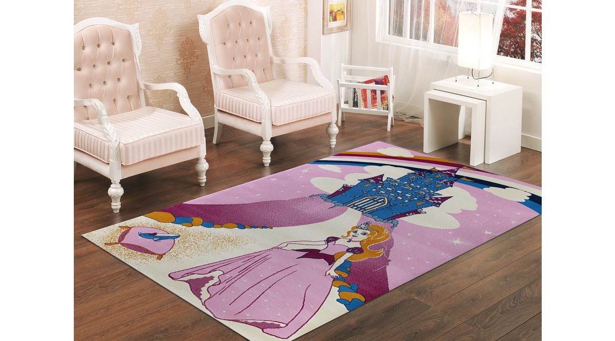 KOYUNLU HALI POP ÇOCUK PO077 PEMBE FİYATI Vivense