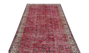 VİNTAGE HALI BORDO 123*203 CM
