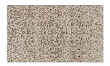 ESKİTME EL DOKUMA VİNTAGE HALI 121X202