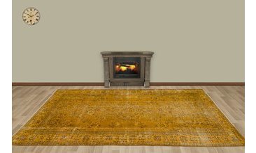 KLASİK MODERN VİNTAGE EL DOKUMA HALI 185X294
